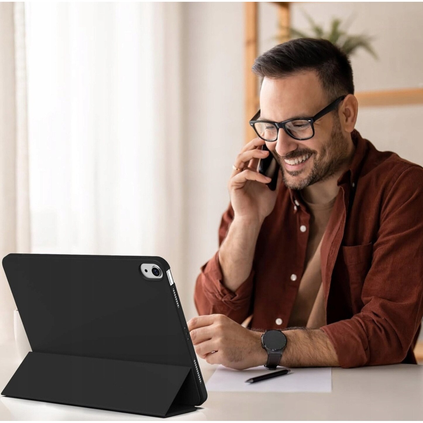 Husa SMART CASE pentru Apple iPad 10.9 Generatia a 10-a 2022 / iPad 11 A16 Generatia a 11-a 2025