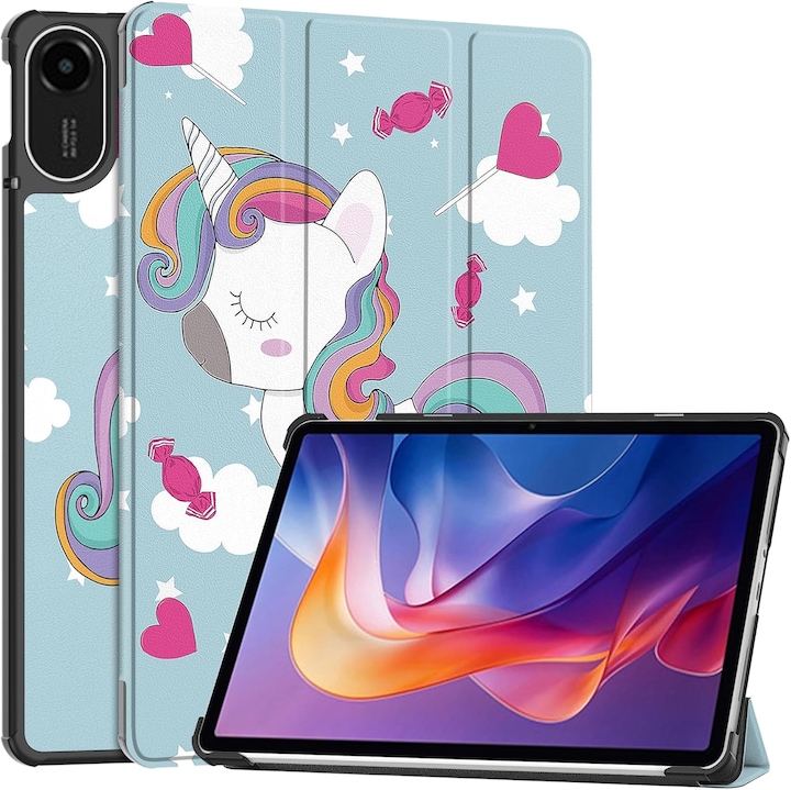 Husa pentru Xiaomi Redmi Pad 2 tip stand functie sleep/wake-up protectie 360 - Unicorn