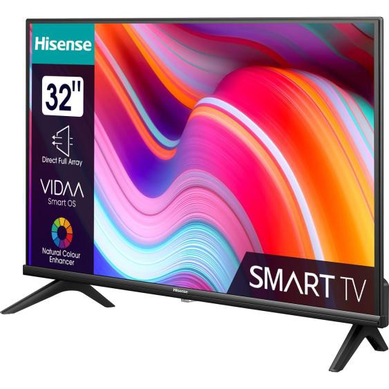 Televizor HISENSE LED 32A4K, 80 cm, Smart, HD, Clasa F