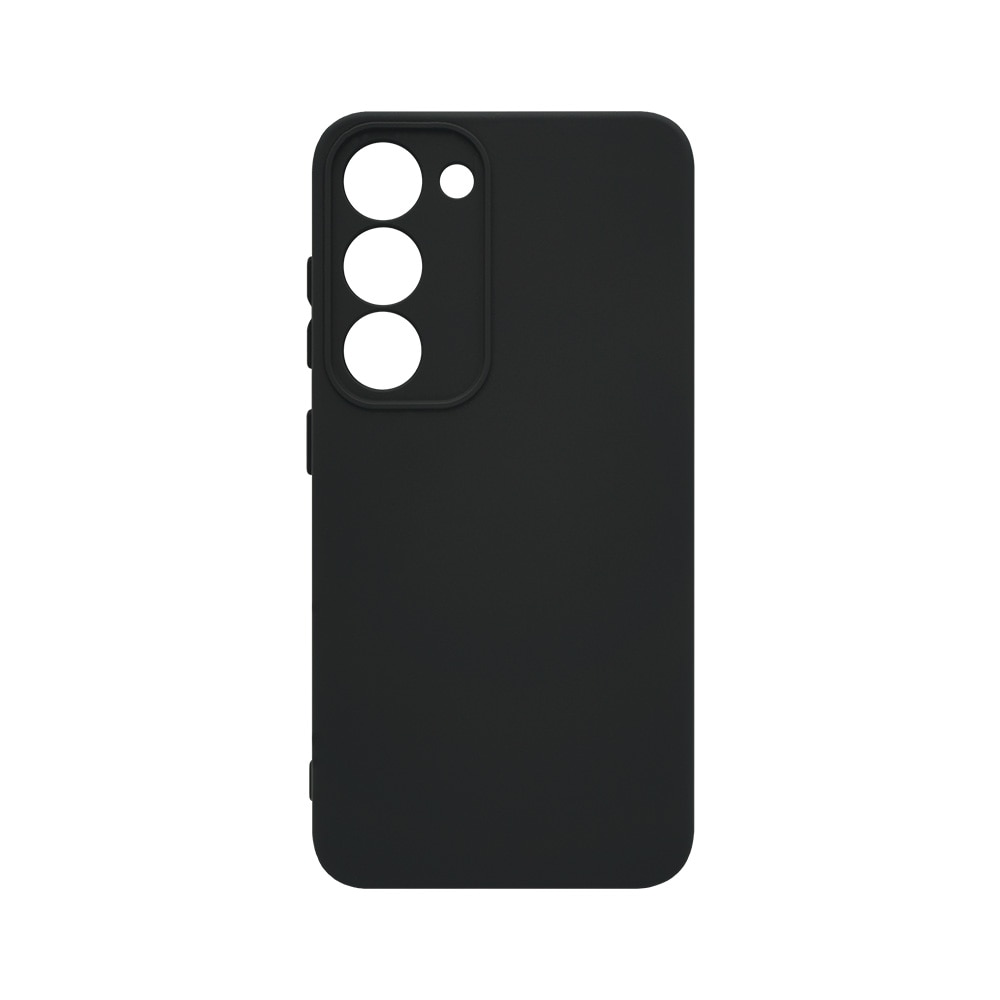 Husa BestCase® Premium Liquid Silicon, Compatibila Cu Samsung Galaxy S23, 1.2MM Slim, Microfibra in interior, Antisoc, Rezistent la socuri, Protectie Camera, Margini ridicate pentru protectia ecranului, Negru
