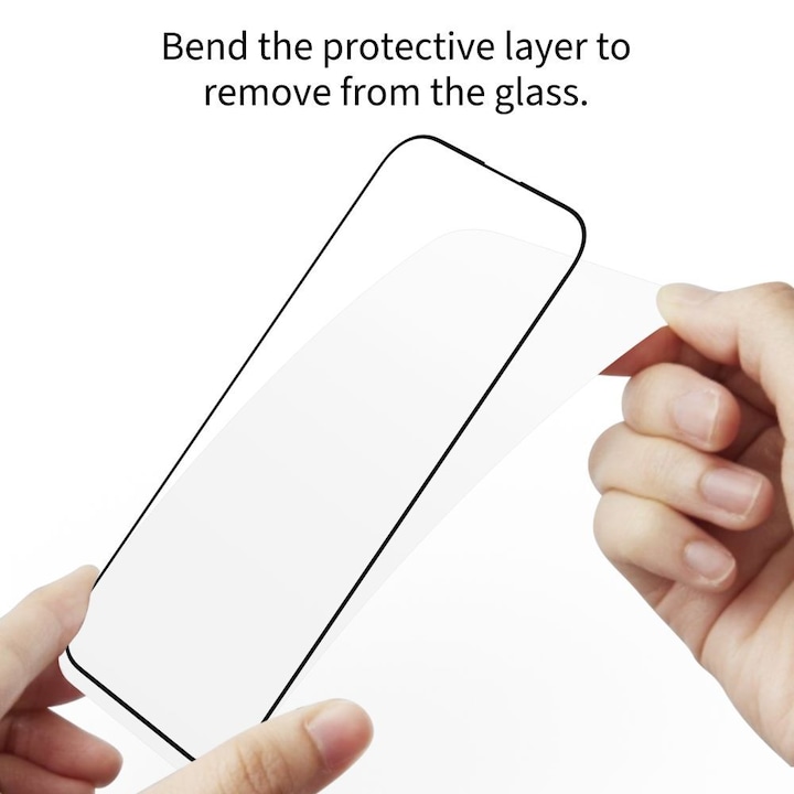 Set 2 folii sticla TECH-PROTECT Glass Fit+ compatibil cu Xiaomi Poco F7 5G Black