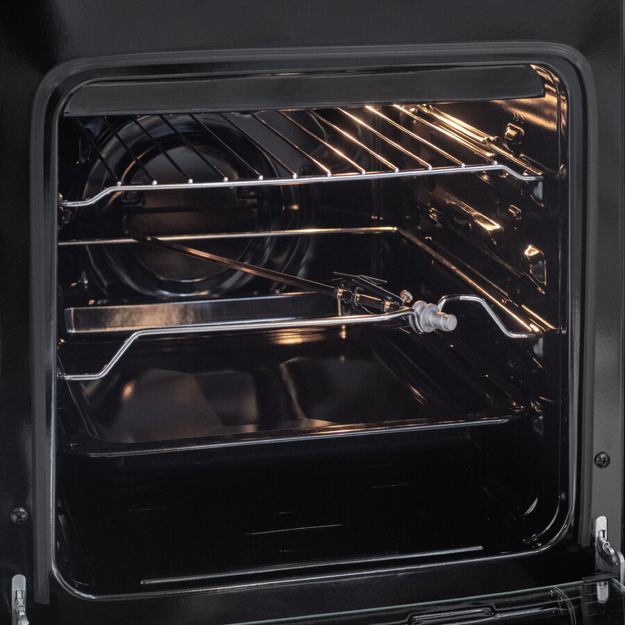 Aragaz NobelTek NLT 5603B/G1, Gaz, Grill, Rotisor, Aprindere electrica, Iluminare cuptor, 50 x 60 cm, Bej