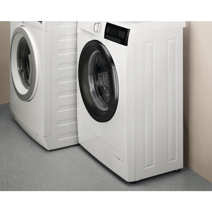 Masina de spalat rufe slim ELECTROLUX EWS6326DXE PerfectCare600, 6 kg, 1000 rpm, Clasa A, motor Inverter, display LED, Rapid 14 min, Antialergic cu abur, Baby, Outdoor, TimeManage, SofPlus, Adancime totala 41.1 cm, Culoare DarkSilver