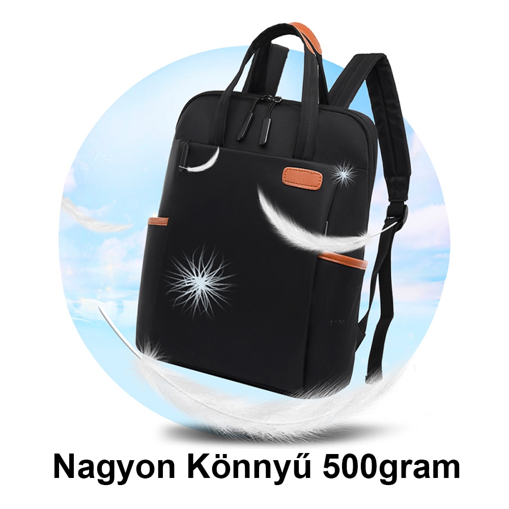 Rucsac laptop, Dollcini, Alb, 15.6''