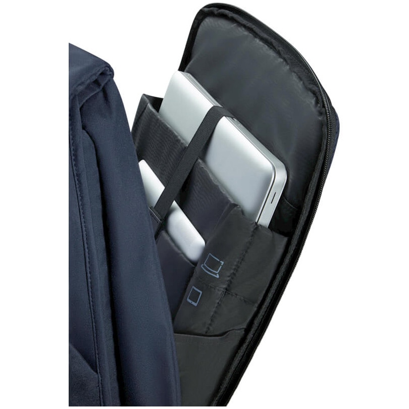Rucsac laptop Samsonite SECURIPAK 2.0, 17.3", Albastru Inchis
