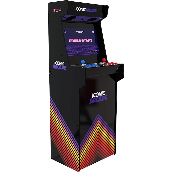 Automat de jocuri, ICONIC ARCADE, 21", Full HD, multicolor, 540x500x1580mm