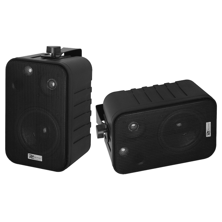 Set de boxe de interior, 100V/8ohm, 10W, 4", negru, Power Dynamics BV40B