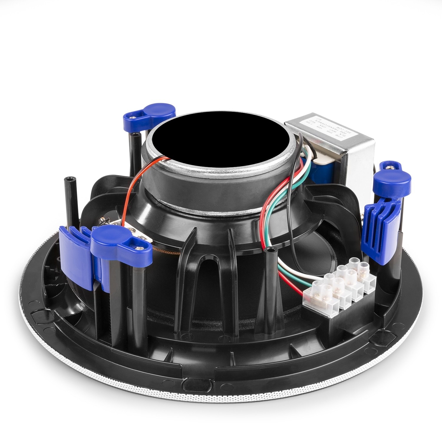 Difuzor incastrabil tavan, 100V, 2 cai, 30W RMS, 6.5", alb, Power Dynamics NCSP6