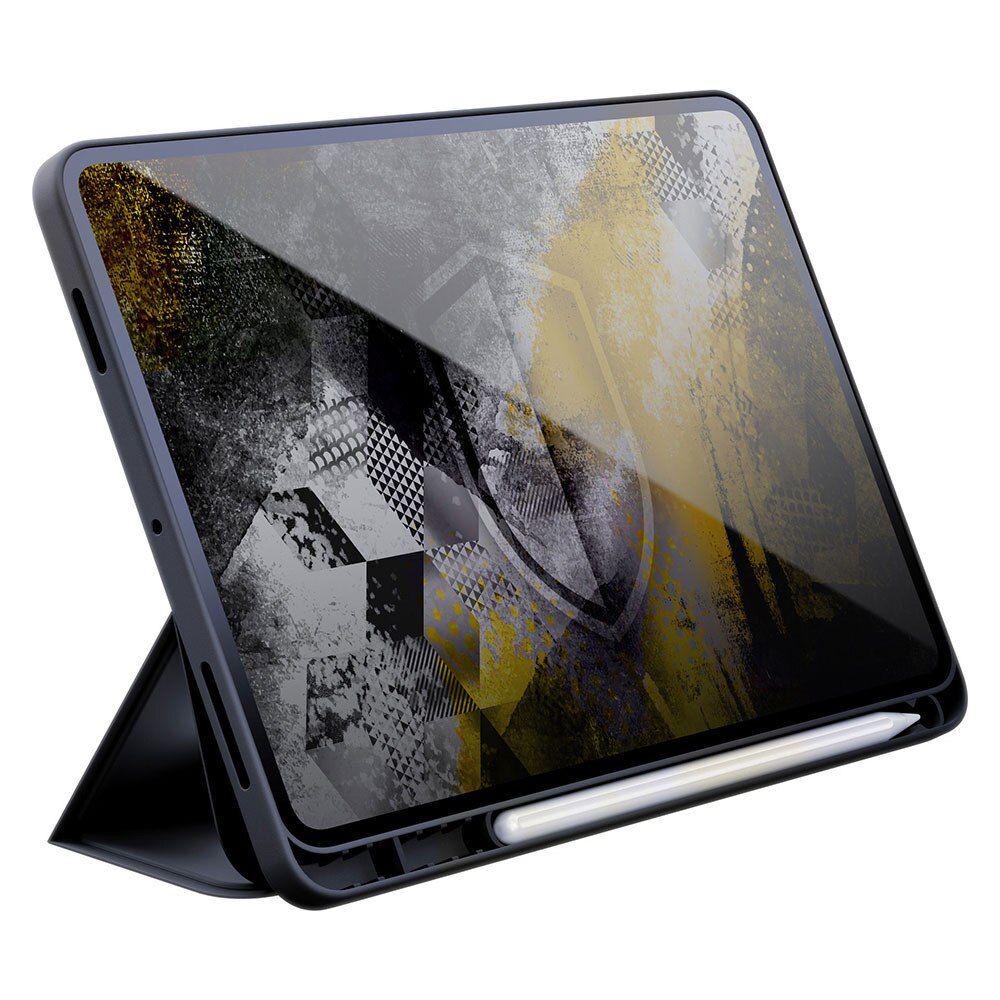 Husa tableta, Samsung Galaxy Tab S9 FE, protectie moale, functie Wake/Sleep, negru, 12 inch