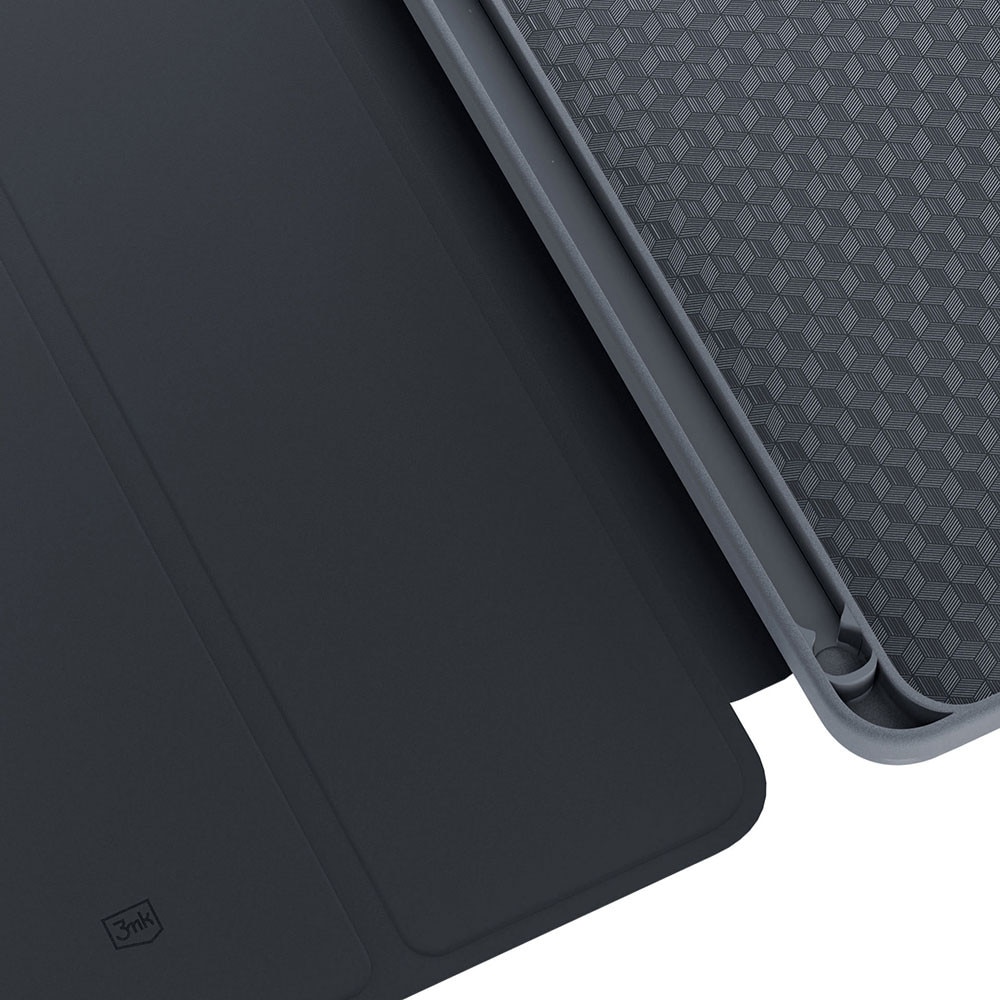 Husa tableta, Samsung Galaxy Tab S9 FE, protectie moale, functie Wake/Sleep, negru, 12 inch