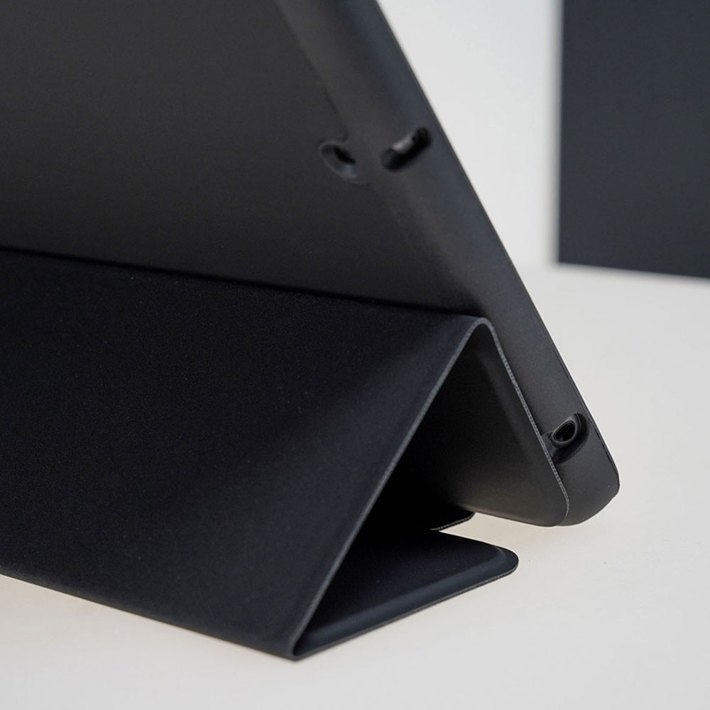 Husa tableta, Samsung Galaxy Tab S9 FE, protectie moale, functie Wake/Sleep, negru, 12 inch