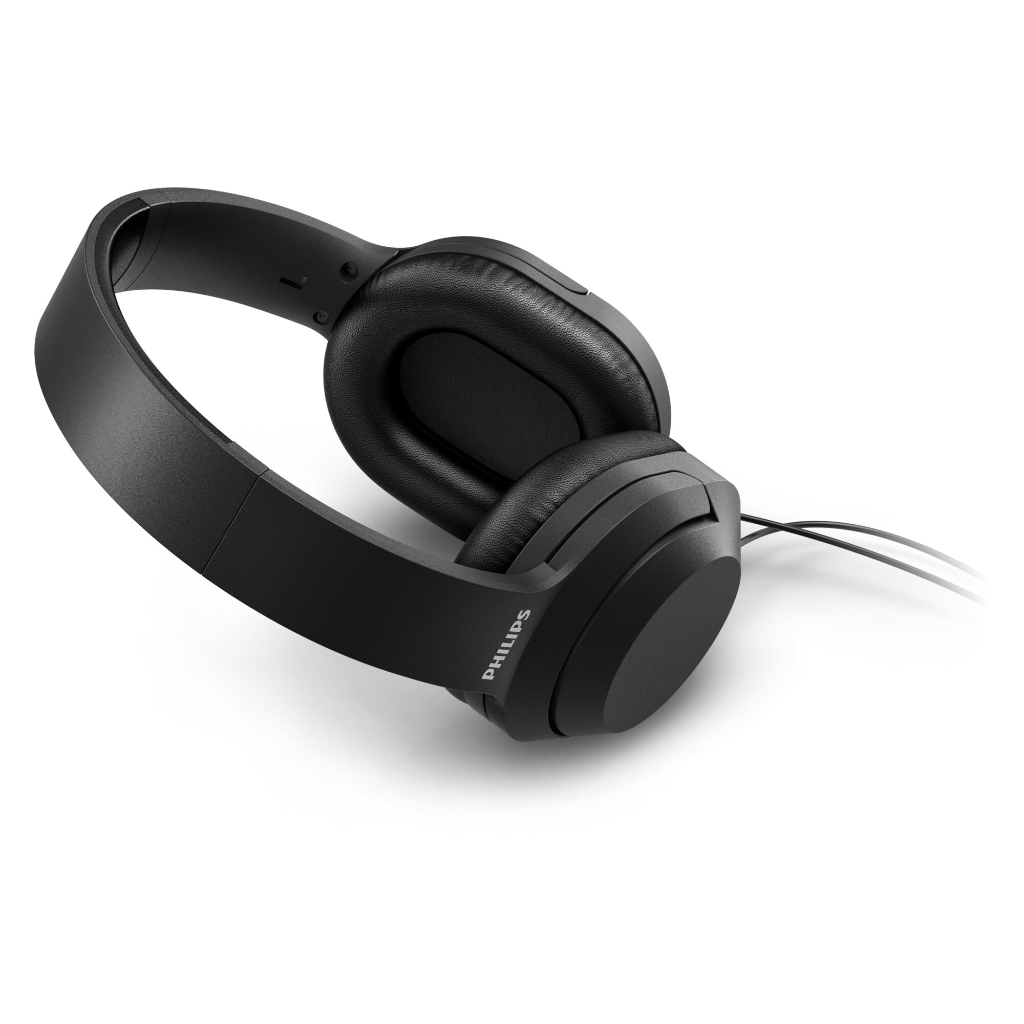 Casti Audio Over-Ear Philips, TAH2005BK/00, cu fir, Negru