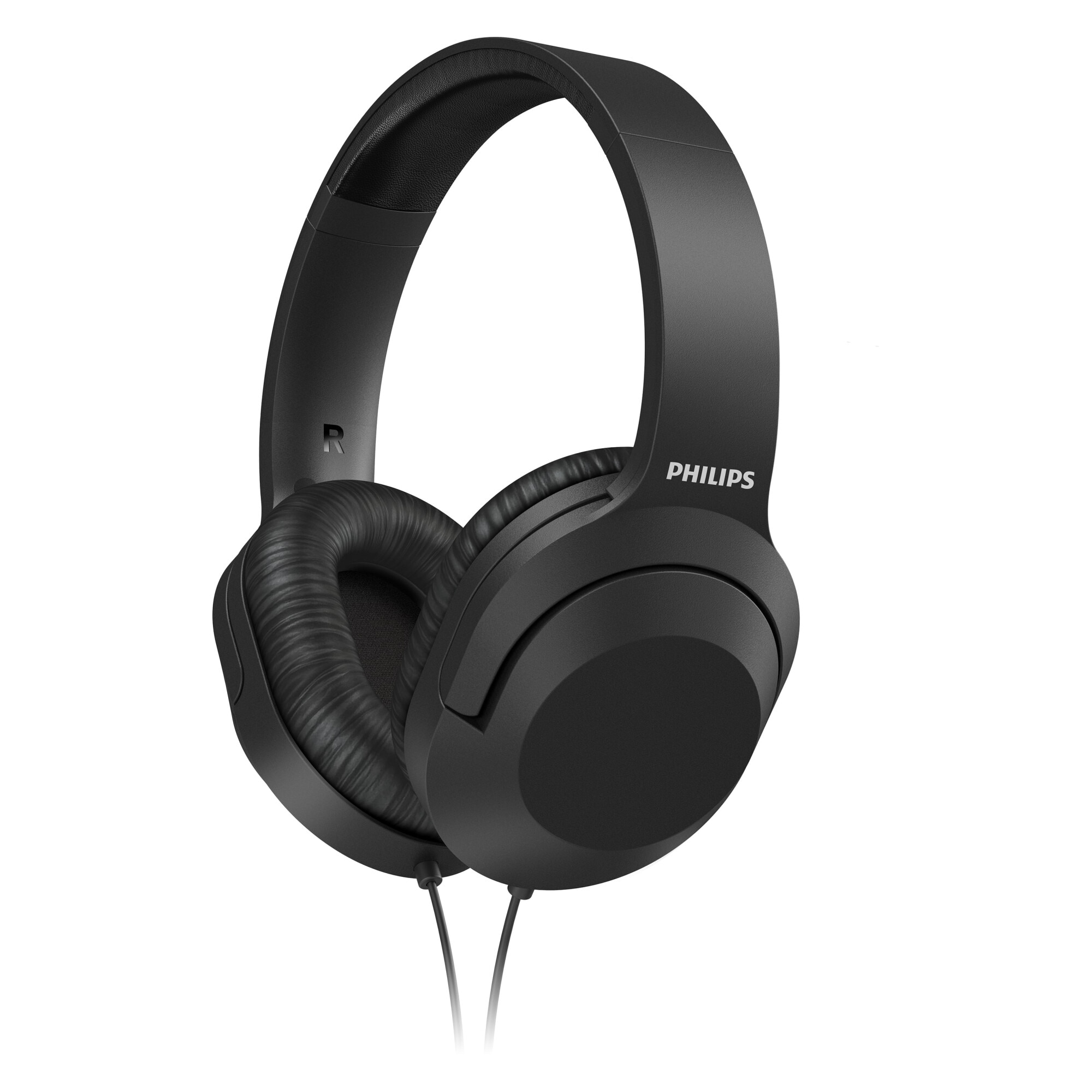 Casti Audio Over-Ear Philips, TAH2005BK/00, cu fir, Negru