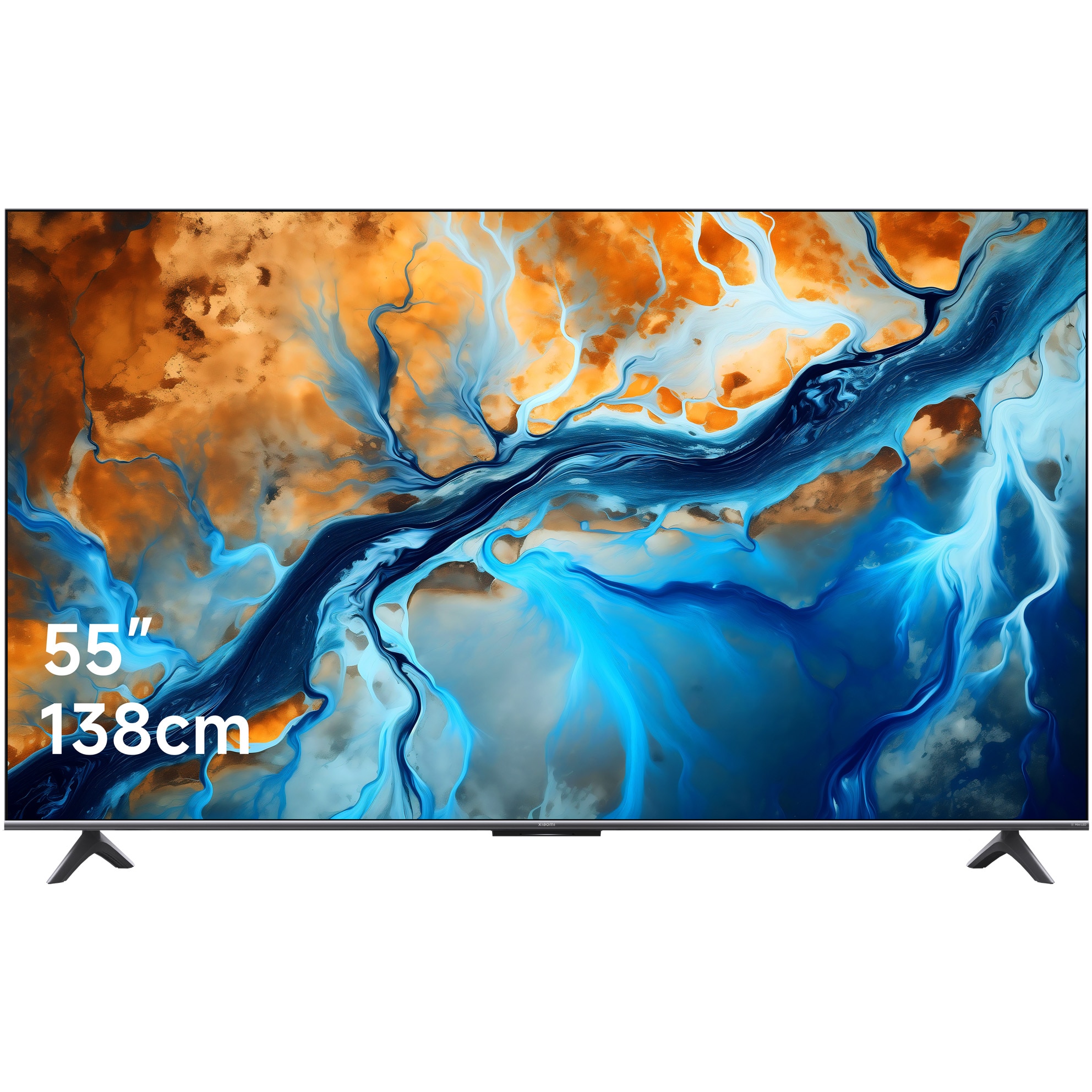 Televizor Xiaomi Mini LED S Mini, 138 cm, Smart Google TV, 4K Ultra HD, 100 Hz, Clasa G (Model 2025)
