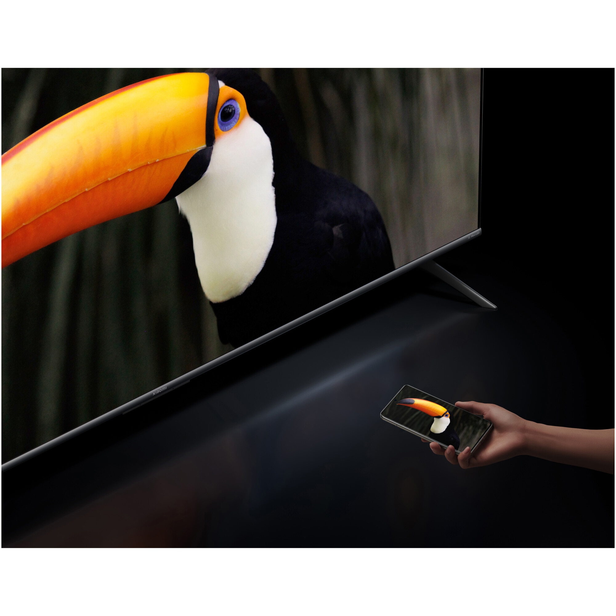 Televizor Xiaomi Mini LED S Mini, 138 cm, Smart Google TV, 4K Ultra HD, 100 Hz, Clasa G (Model 2025)