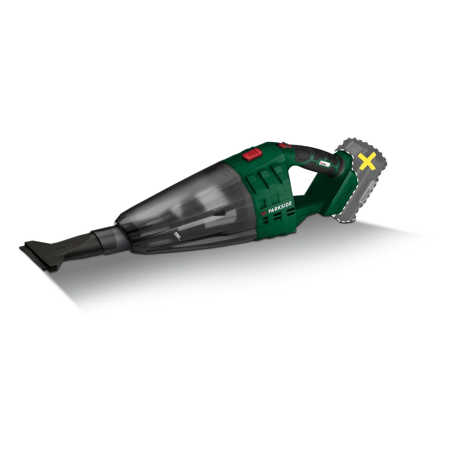 Aspirator de mana, PARKSIDE, PHSSA 20-Li C1, 20 V, Fara baterie si incarcator