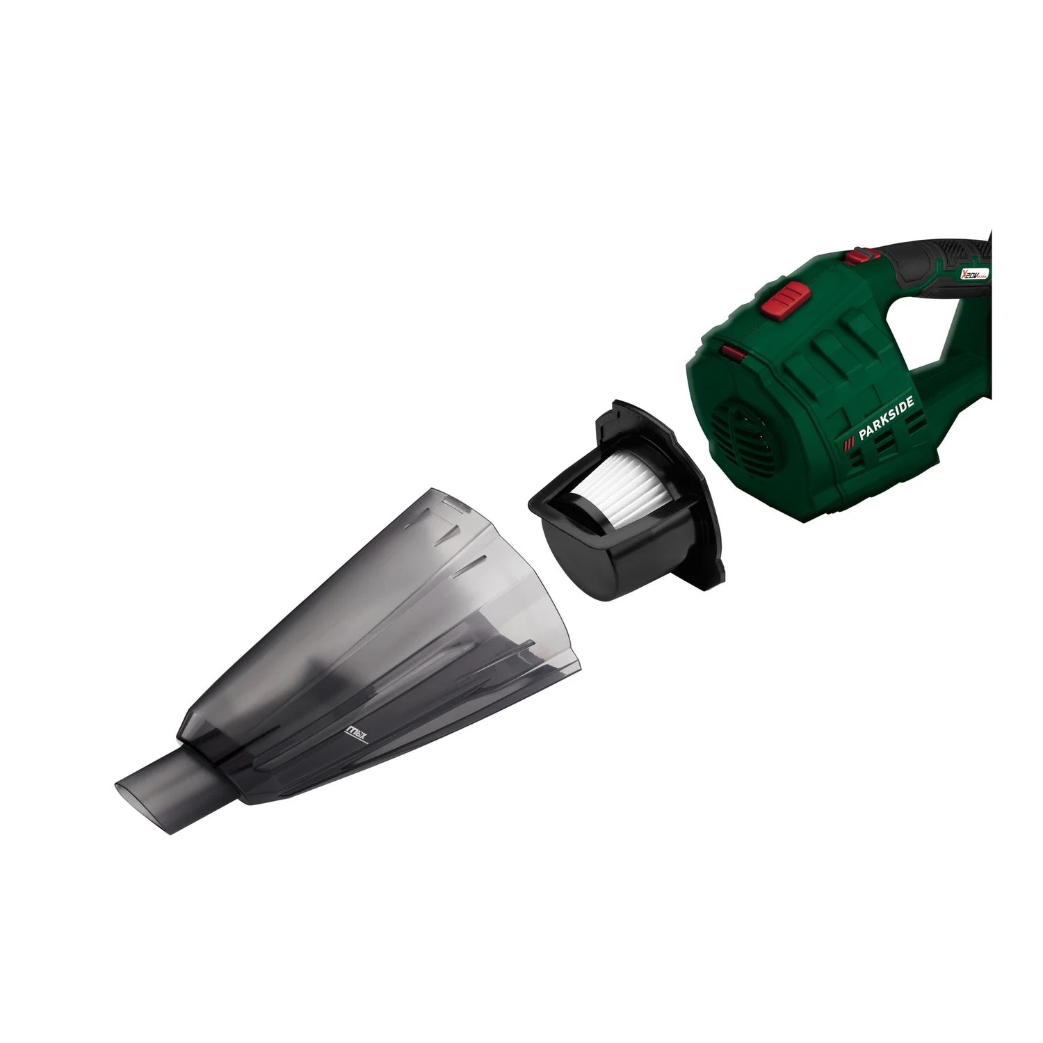 Aspirator de mana, PARKSIDE, PHSSA 20-Li C1, 20 V, Fara baterie si incarcator