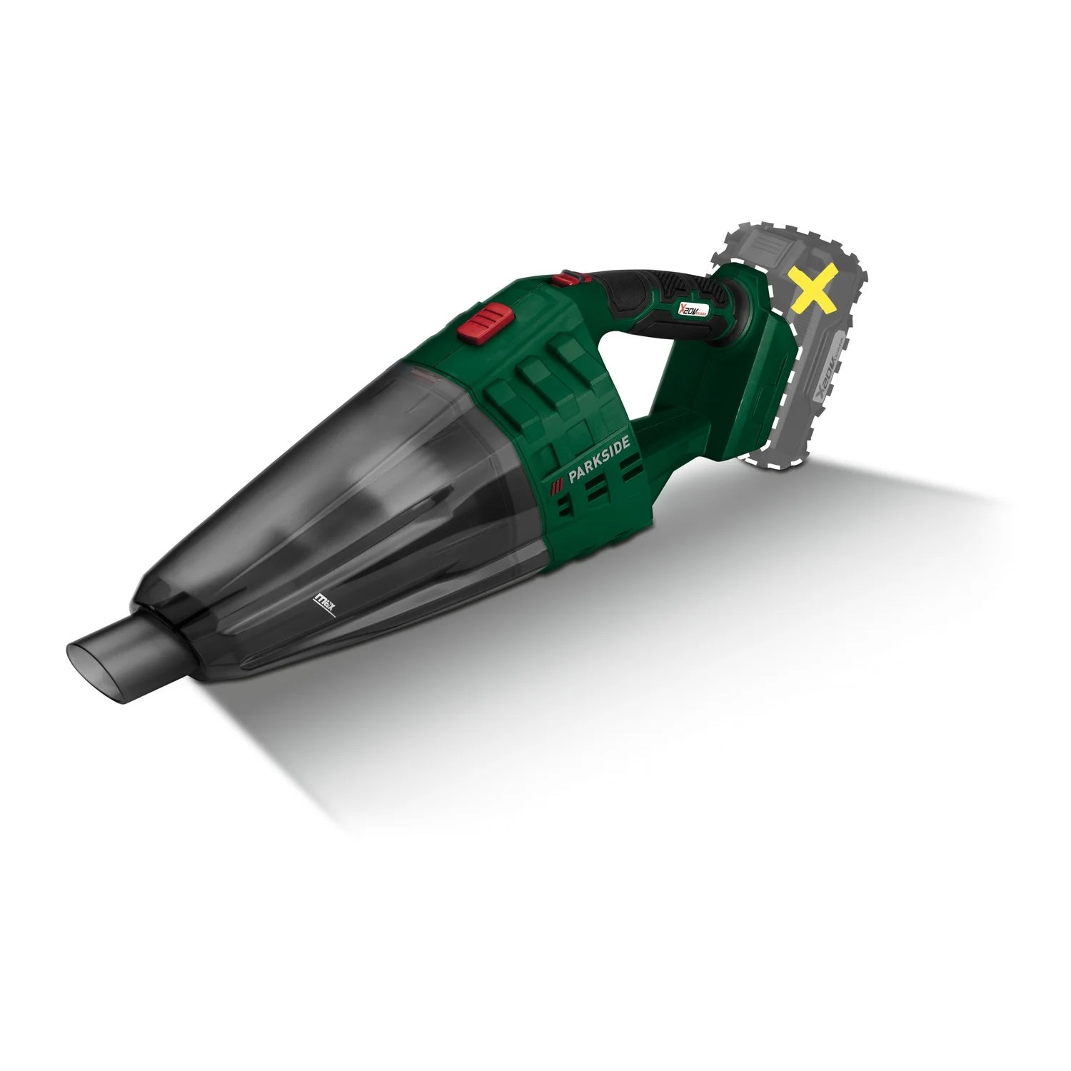 Aspirator de mana, PARKSIDE, PHSSA 20-Li C1, 20 V, Fara baterie si incarcator