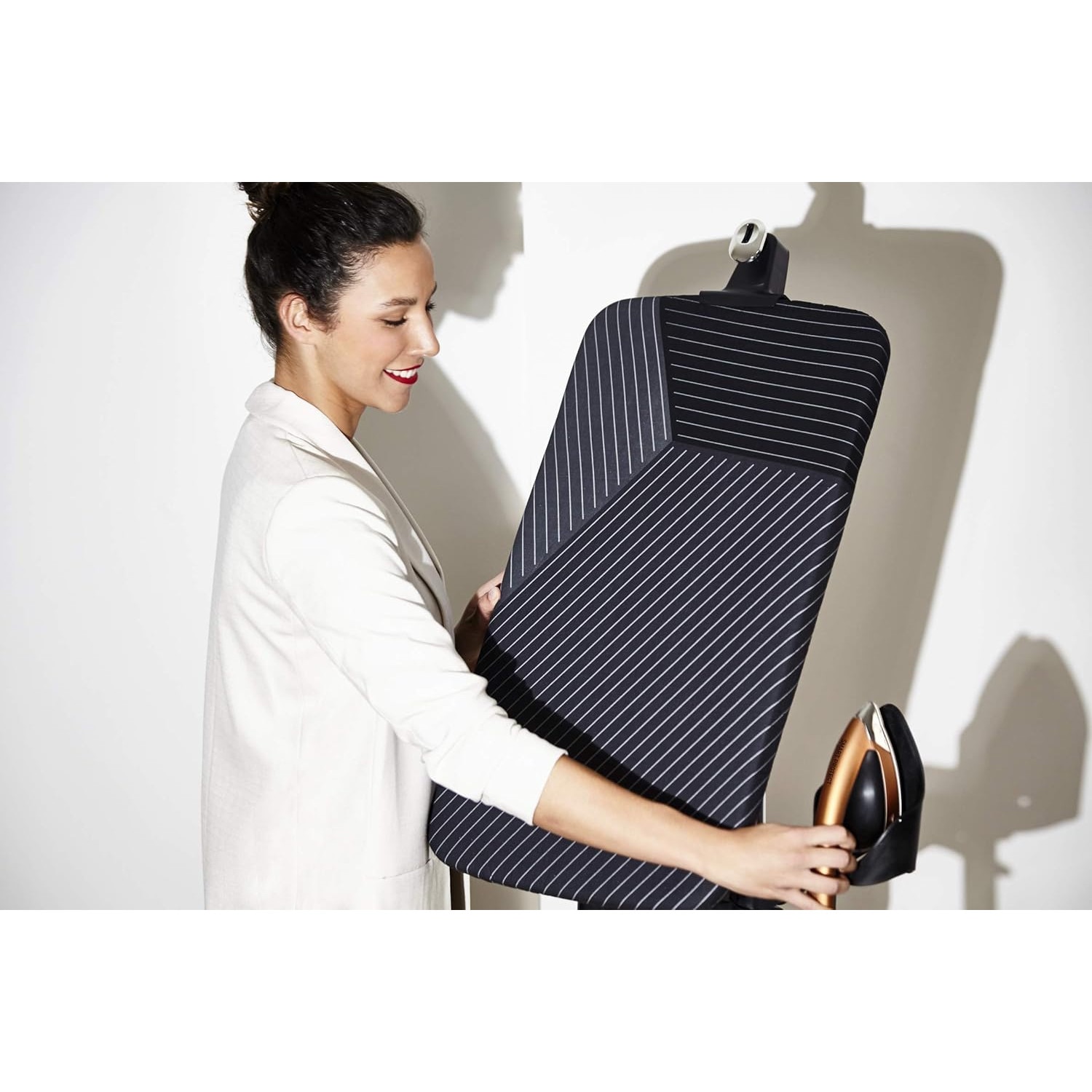 Statie de calcat Rowenta IXEO Power QR2020, Otel, Negru