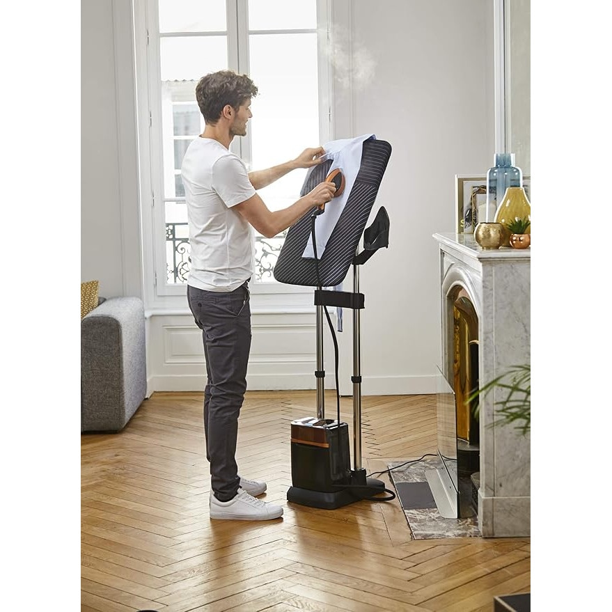 Statie de calcat Rowenta IXEO Power QR2020, Otel, Negru