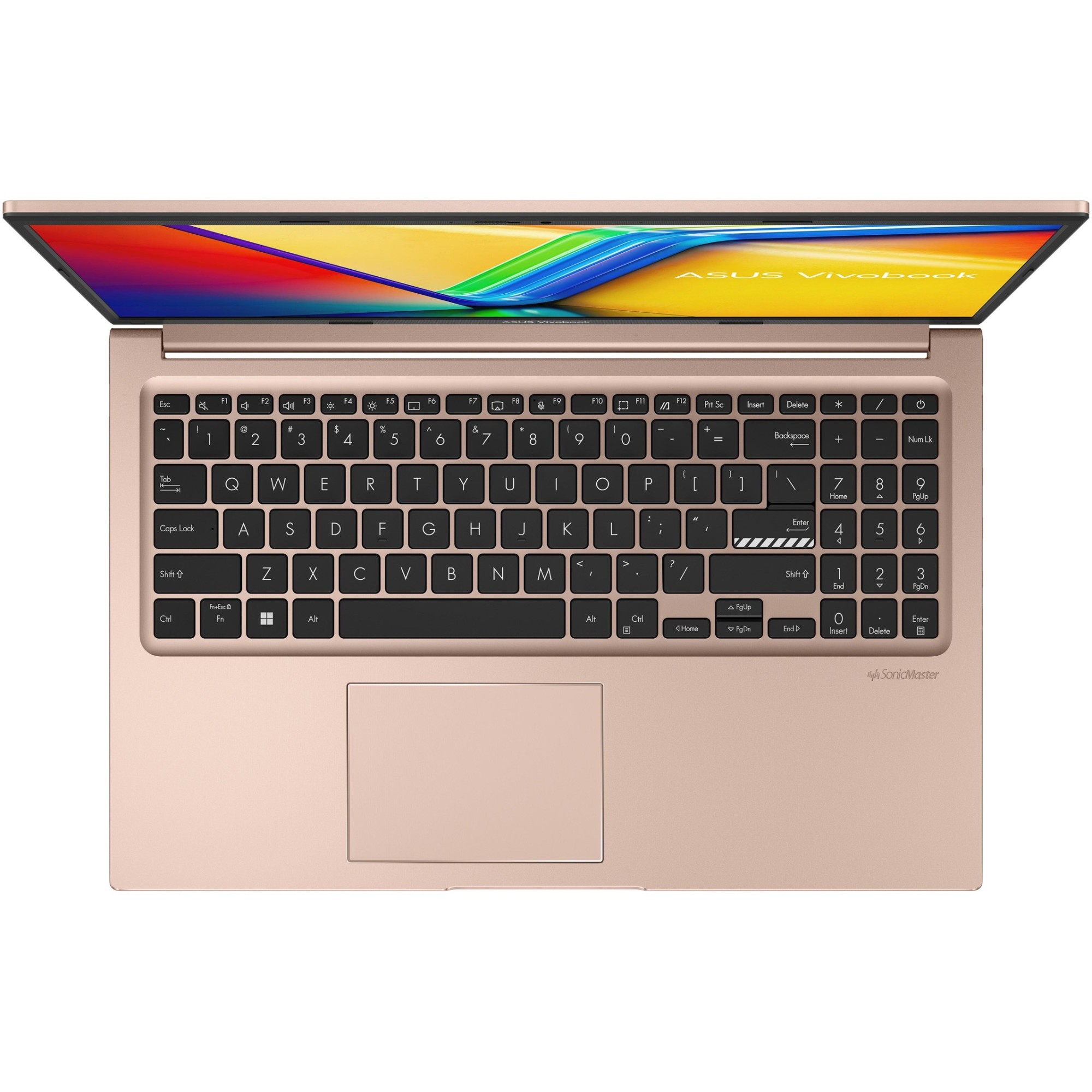 Laptop ASUS Vivobook 15 X1504VA cu procesor Intel® Core™ i3-1315U pana la 4.5GHz, 15.6'', Full HD, IPS, 8GB DDR4, 512GB SSD, Intel® UHD Graphics, No OS, Terra Cotta