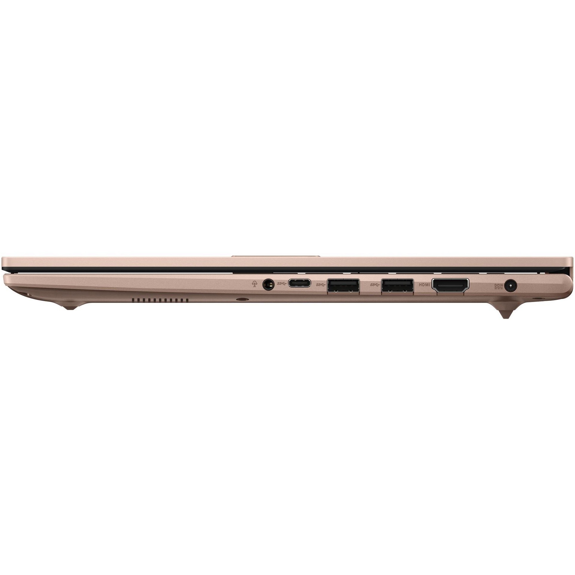 Laptop ASUS Vivobook 15 X1504VA cu procesor Intel® Core™ i3-1315U pana la 4.5GHz, 15.6'', Full HD, IPS, 8GB DDR4, 512GB SSD, Intel® UHD Graphics, No OS, Terra Cotta