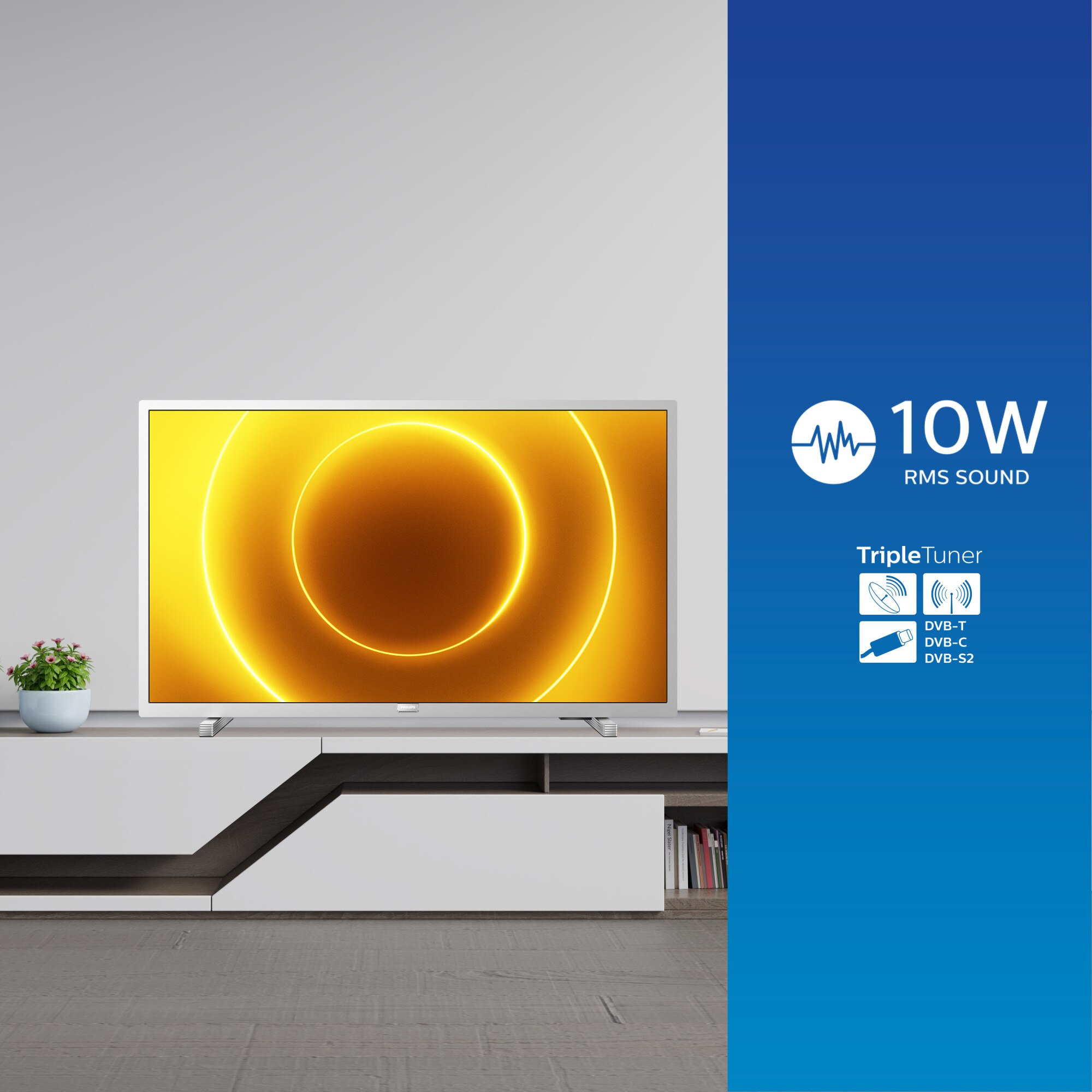 Televizor Philips LED 32PHS5525, 80 cm, HD, Clasa E