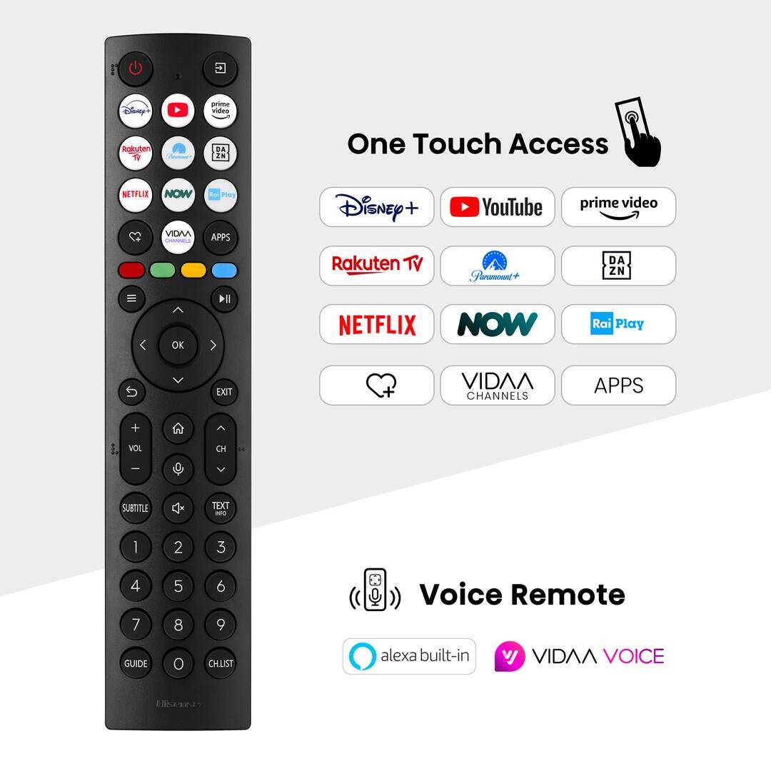 Televizor QLED Smart HISENSE 50E7NQ, Ultra HD 4K, HDR, 126cm, rezolutie 4K, 3840 x 2160 pixeli, Negru