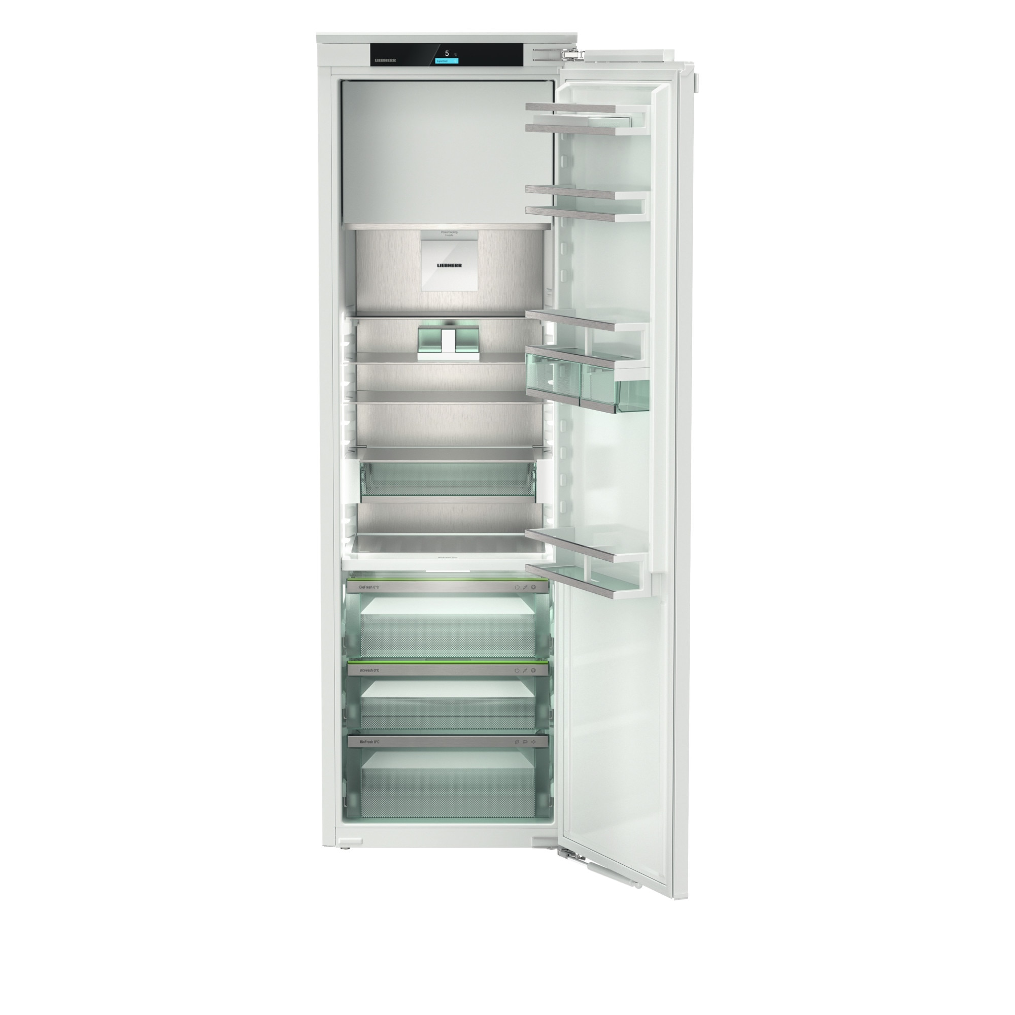Frigider Incorporabil cu o usa Liebherr IRBci 5151 Prime BioFresh, 276 l, H 178 cm, Clasa C, Alb
