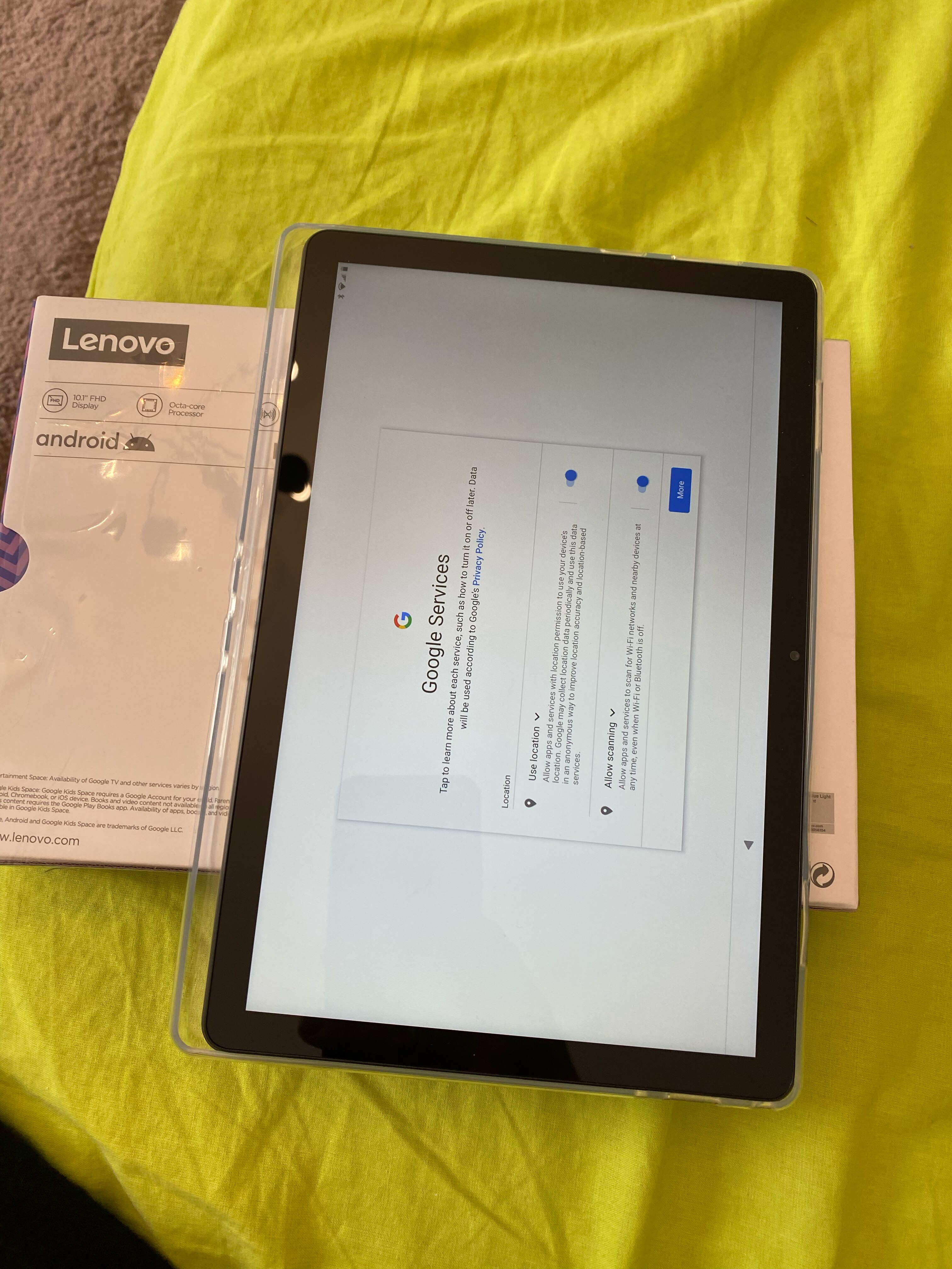 Husa Tableta Lenovo Tab M10 TB-X605/TB-X505 TPU subtire transparent