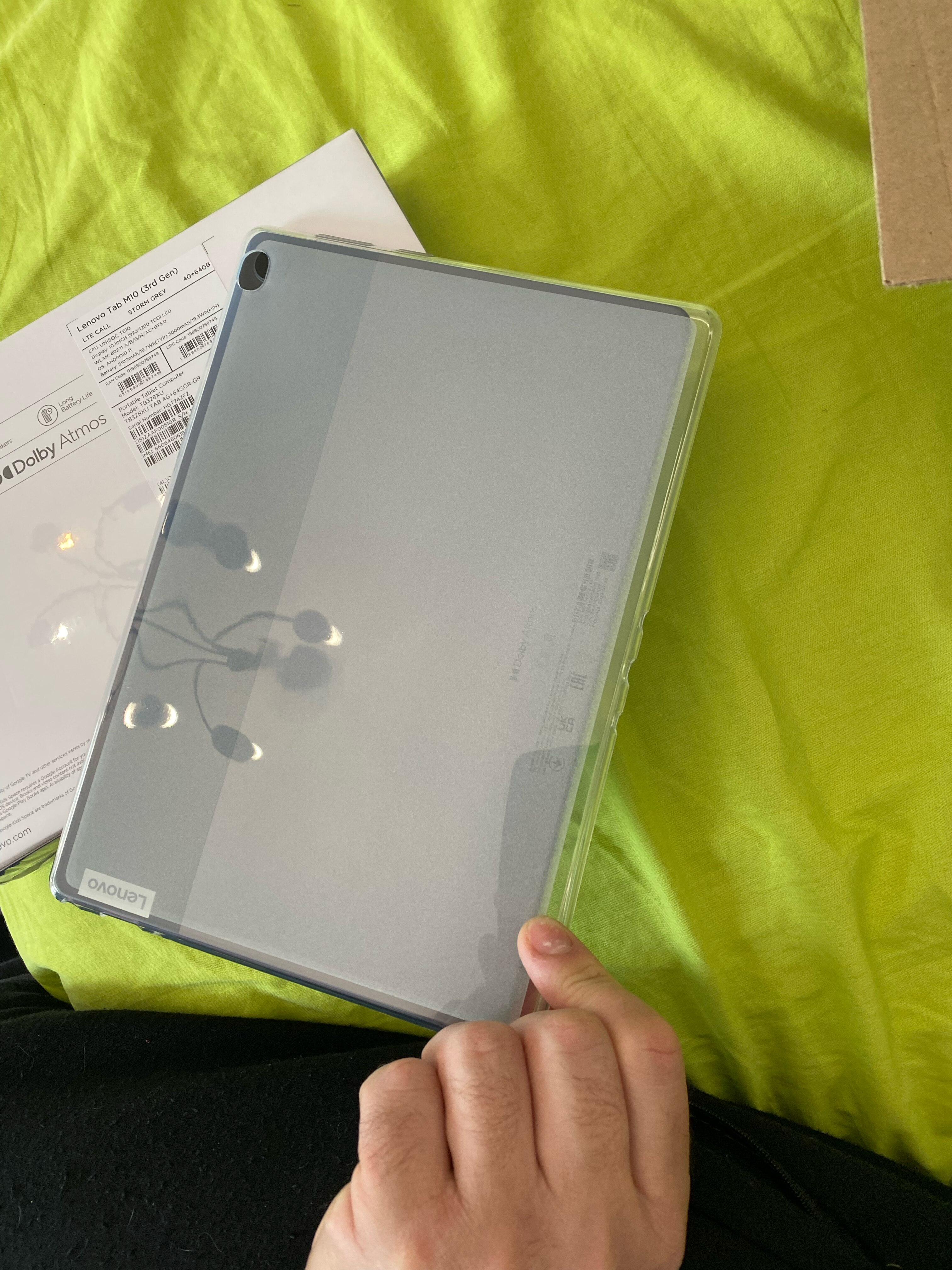 Husa Tableta Lenovo Tab M10 TB-X605/TB-X505 TPU subtire transparent