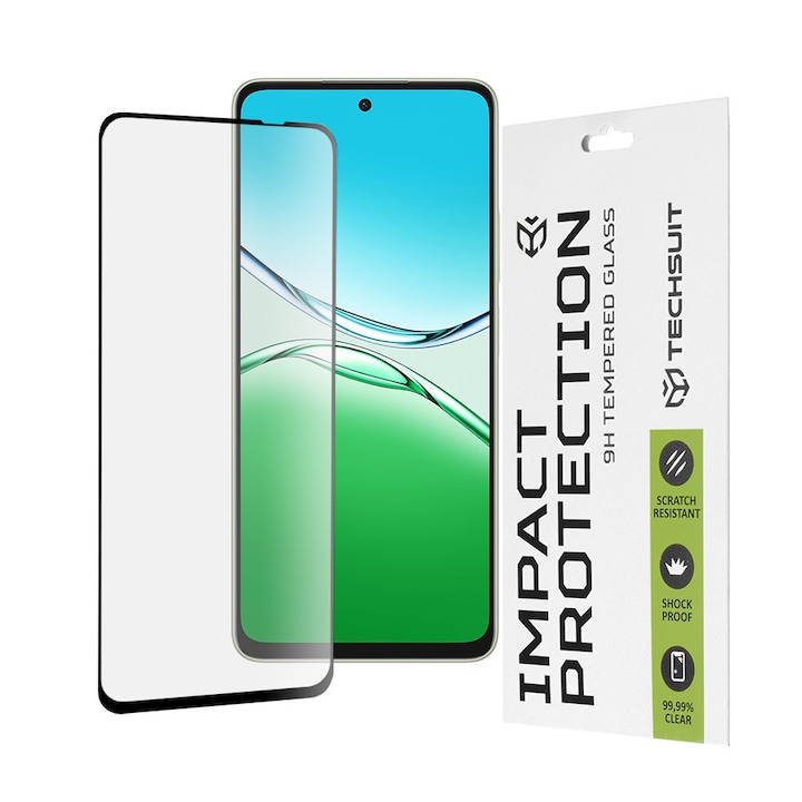 Folie de protectie tempered glass pentru Oppo A5 Pro 4G / Oppo A5 Pro 5G full glue black