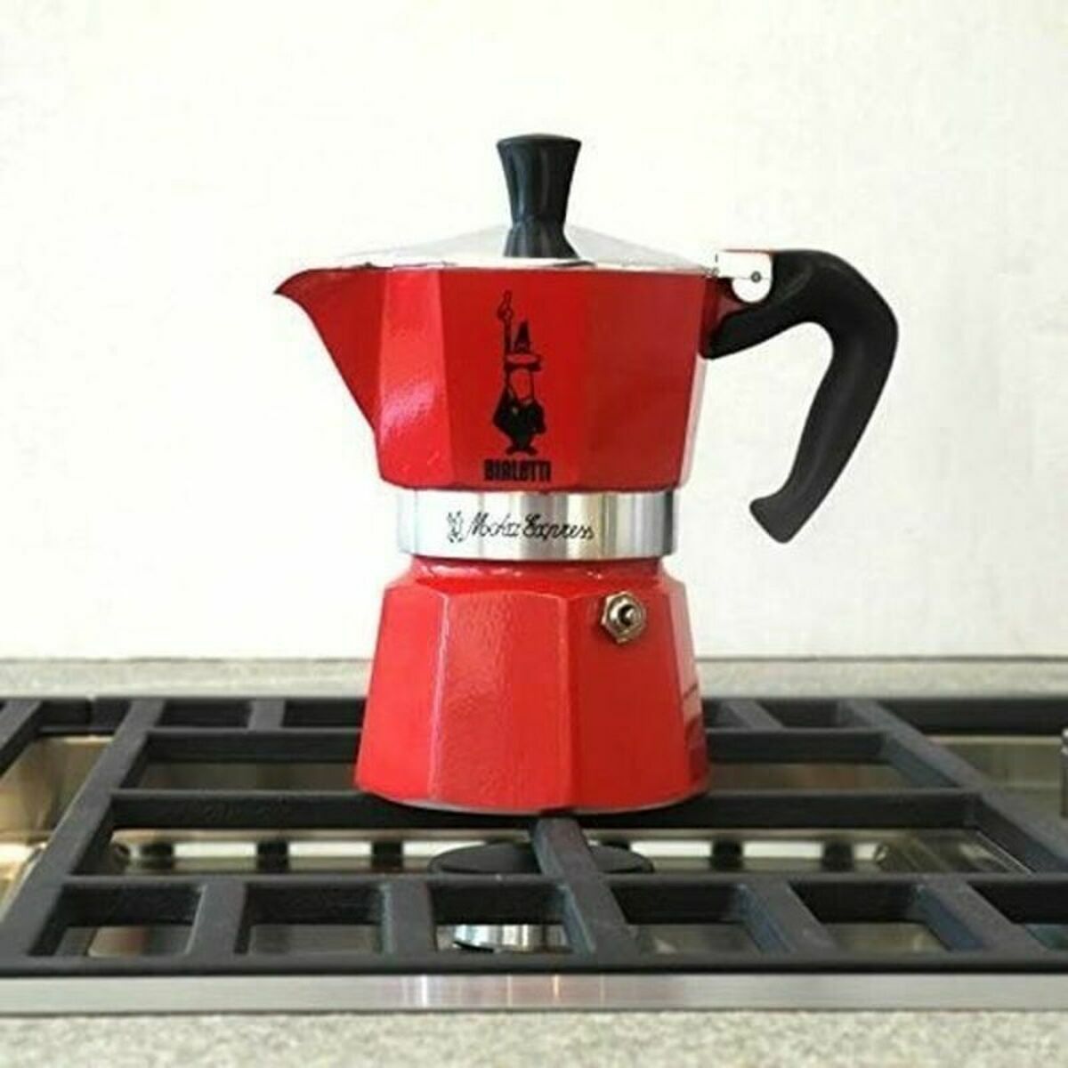 Cafetiera Italiana Bialetti 0004942/NP 3 Hrníčky Rosu Aluminiu