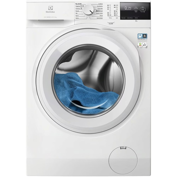 Masina de spalat rufe Electrolux EW6F2281E sensicare 600 clasa A 8.0 kg