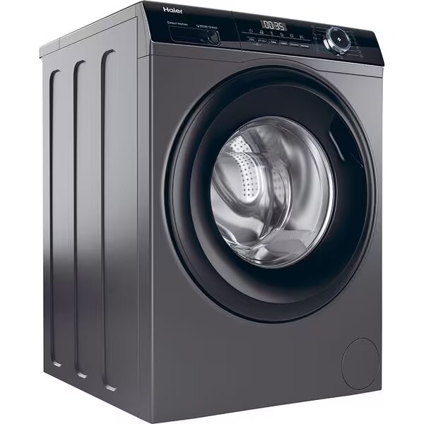Masina de spalat rufe frontala Haier HW90-B14939S8-S, Steam, 9 kg, 1400rpm, Clasa A, antracit