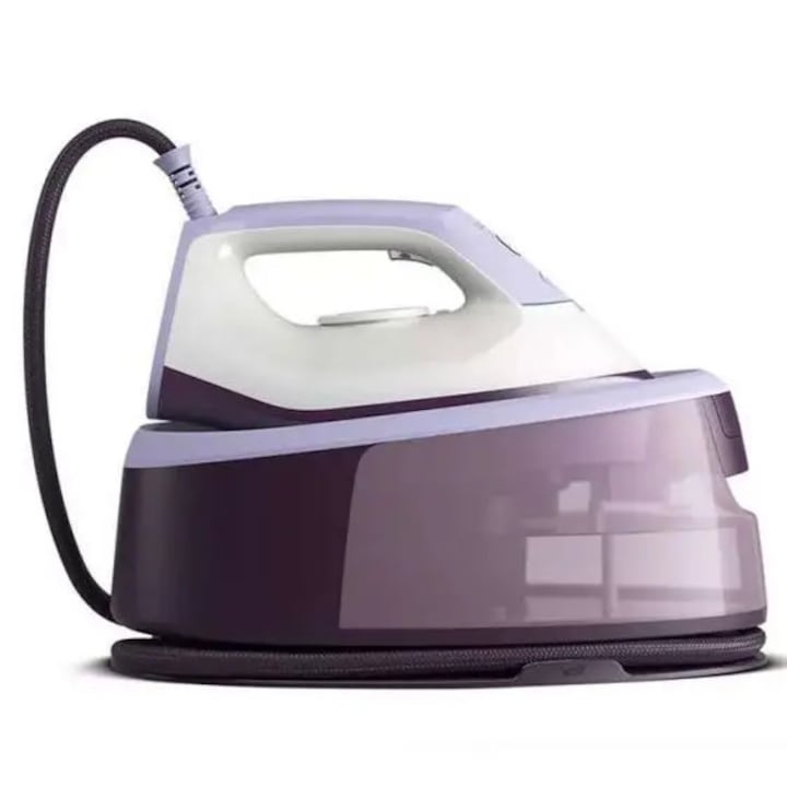 Statie de calcat Seria 3000 PSG3000/30, 2400W, 350g/min, 1.4l, Talpa Ceramica, Alb-Mov