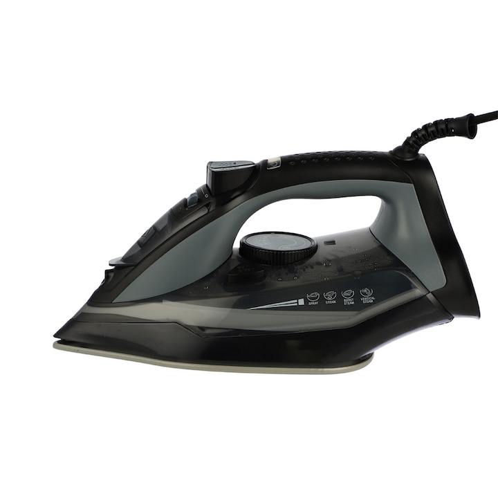 Fier de calcat, Sundu, Afisaj LED, 1700W, Negru