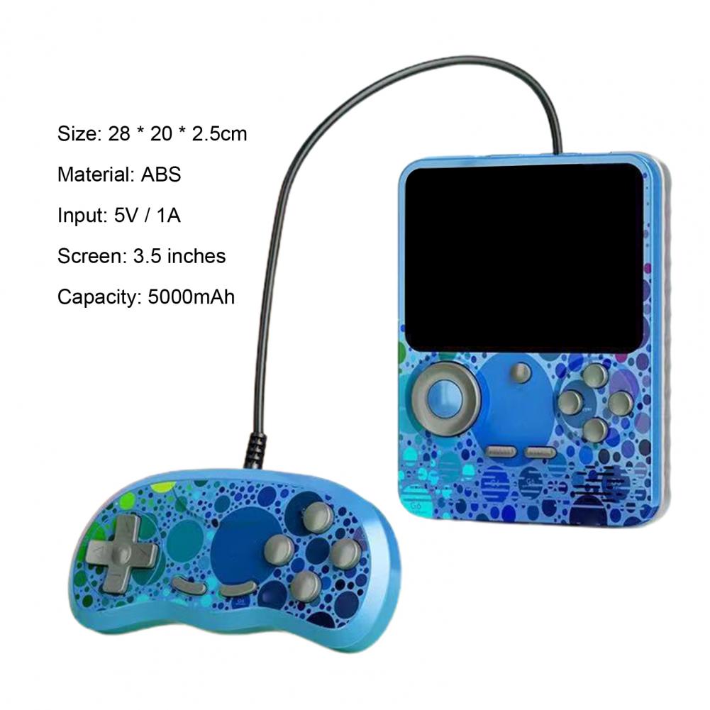 Consola de jocuri portabila, STELS, G6 666, Retro, Albastru