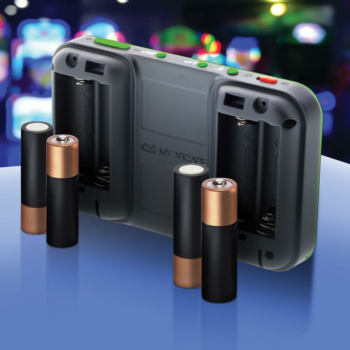Consola portabila de jocuri My Arcade Pocket Player PRO, Galaga Retro Games, verde
