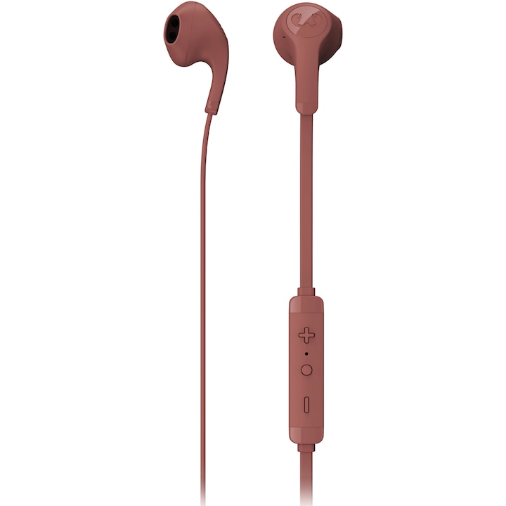 Casti In-Ear Fresh 'n Rebel Flow, Microfon, Cu fir, Safari Red
