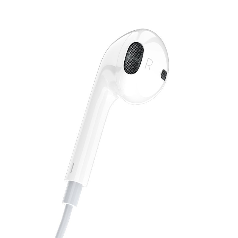 Casti cu fir usb-c BWOO pentru iPhone 15 / 16 albe