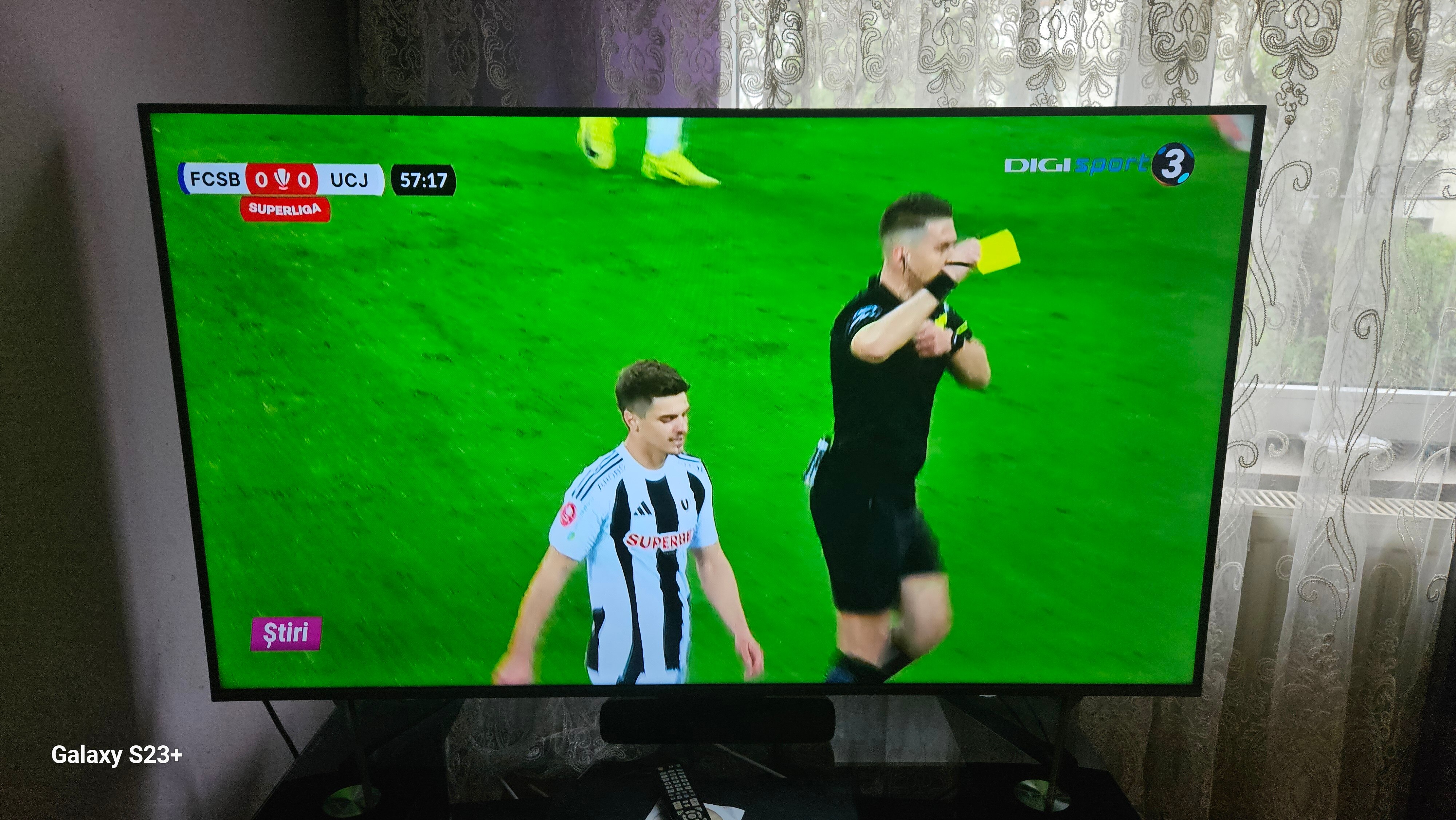 Televizor TCL QLED 55C655 Pro, 139 cm, Smart Gloogle TV, 4k Ultra HD, Clasa F (Model 2024)