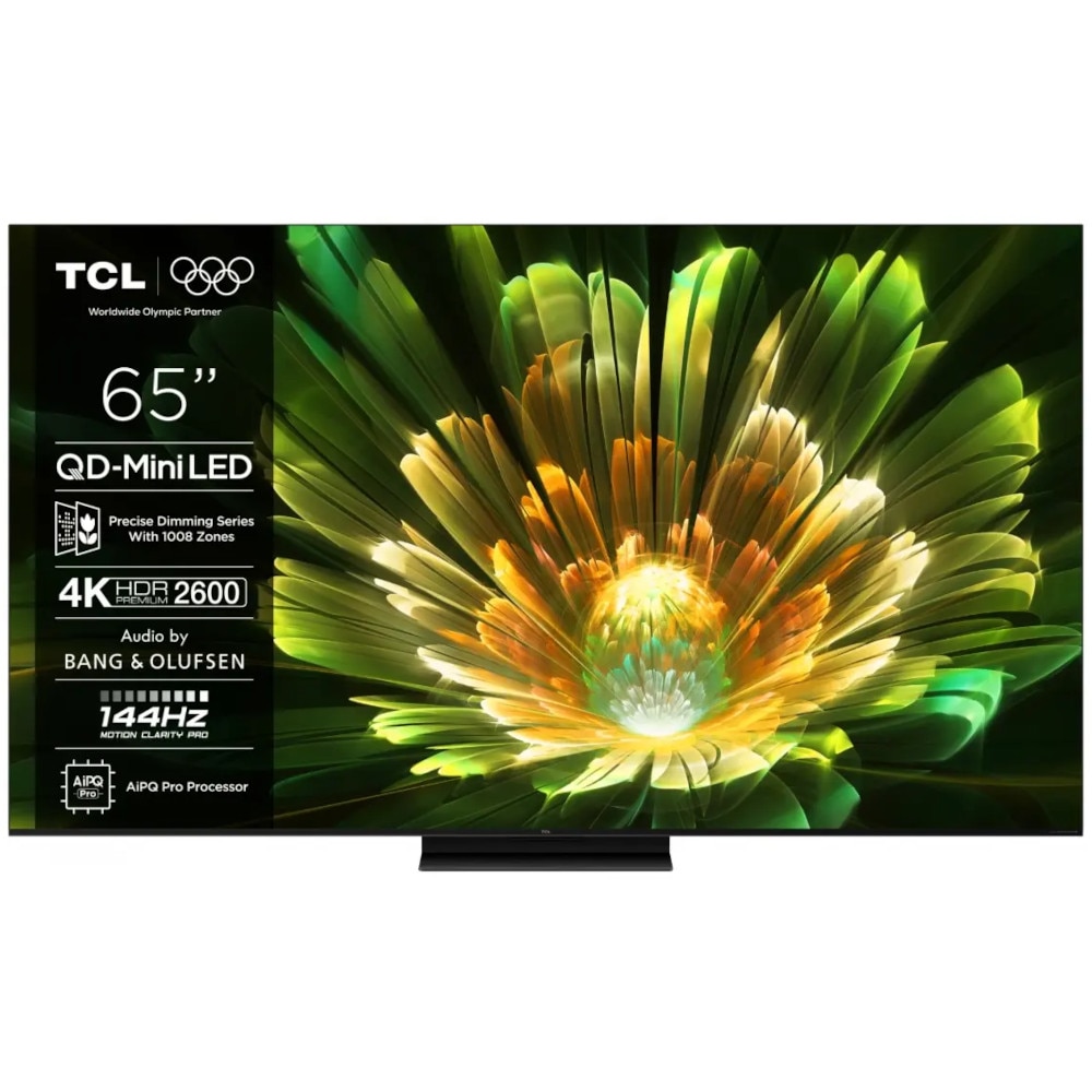 Televizor Mini LED TCL 65Q7C,164 cm, WiFi, CI+, Ultra HD 4K, 100 Hz, smart Google TV, Clasa F