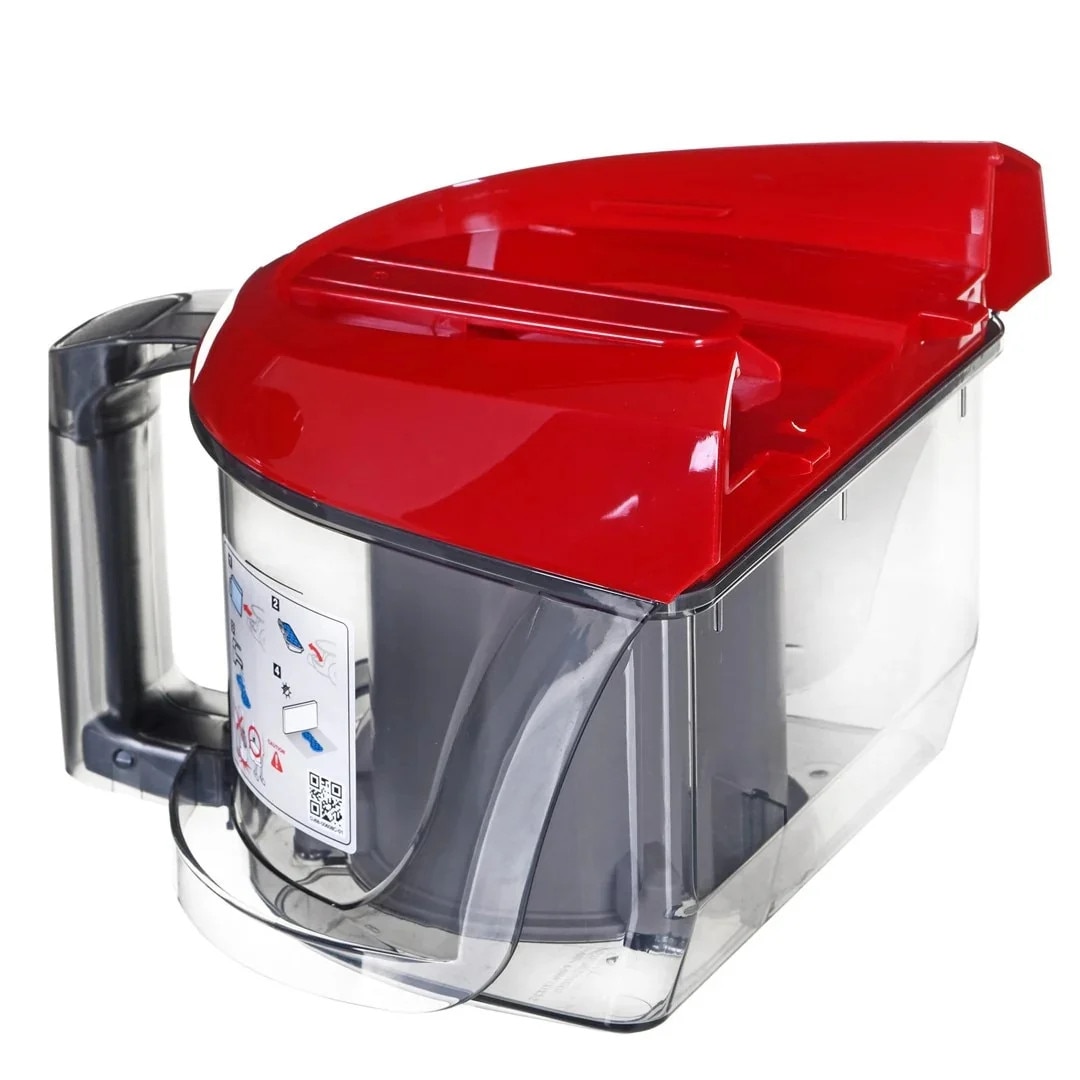 Aspirator fara sac Samsung VCC45W0S3R/XSB, 1.3 l, 750 W, Air Track, Tub telescopic, Rosu