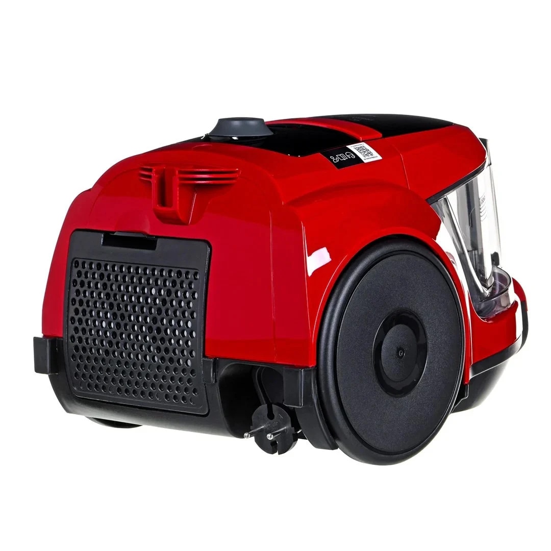 Aspirator fara sac Samsung VCC45W0S3R/XSB, 1.3 l, 750 W, Air Track, Tub telescopic, Rosu