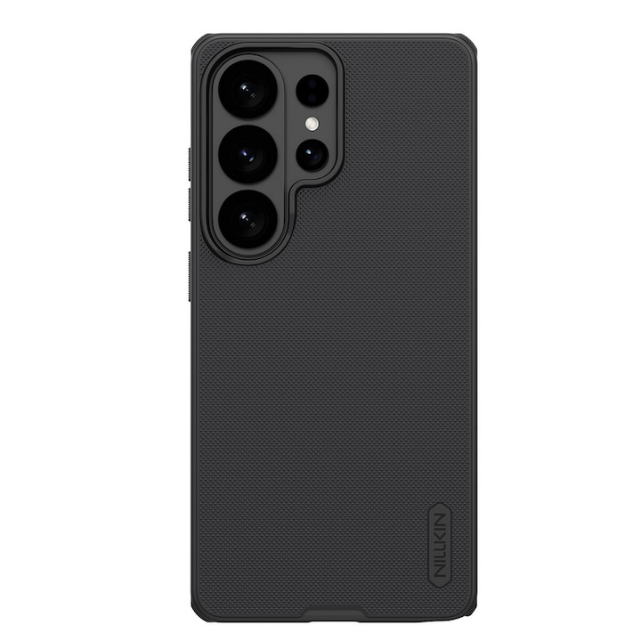 Husă telefon Samsung Galaxy S26 Ultra - Compatibilă cu Nillkin Super Frosted - carcasă din plastic negru