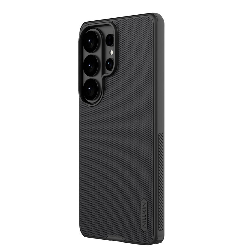 Husă telefon Samsung Galaxy S26 Ultra - Compatibilă cu Nillkin Super Frosted - carcasă din plastic negru