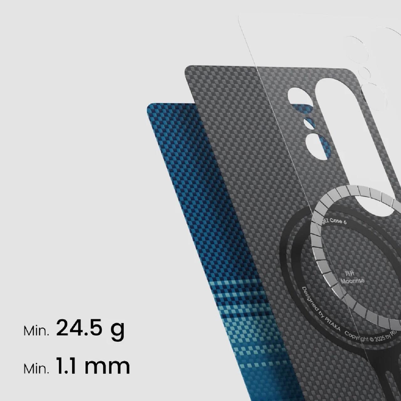 Husa de protectie Pitaka MagEz 6 pentru Samsung Galaxy S25 Ultra Moonrise