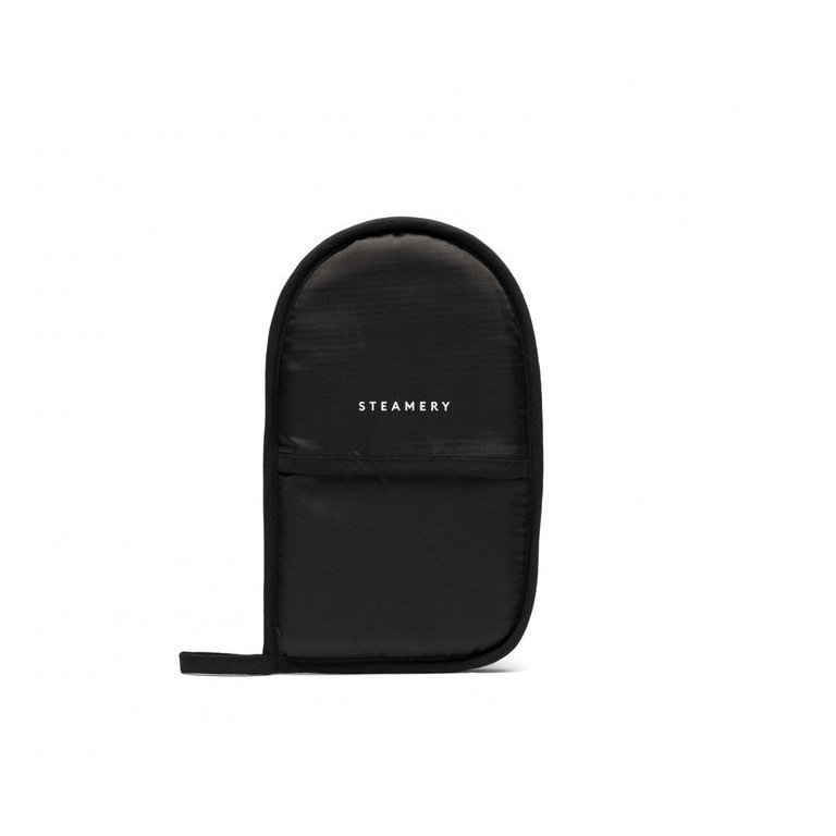 Aparat de calcat vertical cu aburi Steamery Stockholm, Cirrus No.3, calitate premium, functie anti-puff, ideal pentru calatorii, oprire automata, 90 ml, crem