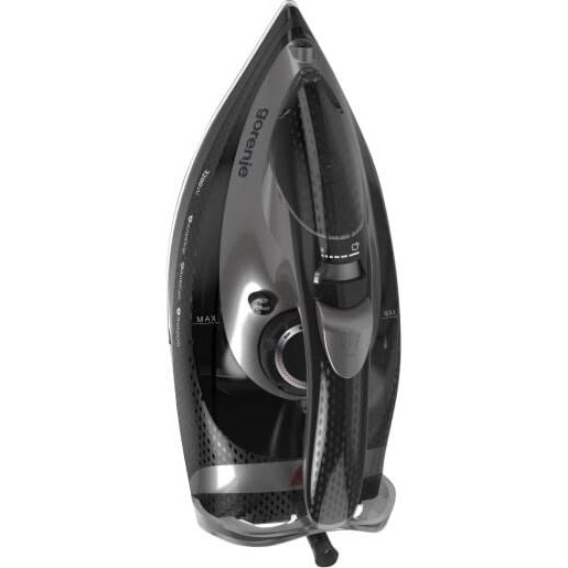 Fier de calcat, Gorenje, SIH3200BKS, ceramic, 250g/min, 0.42l, negru